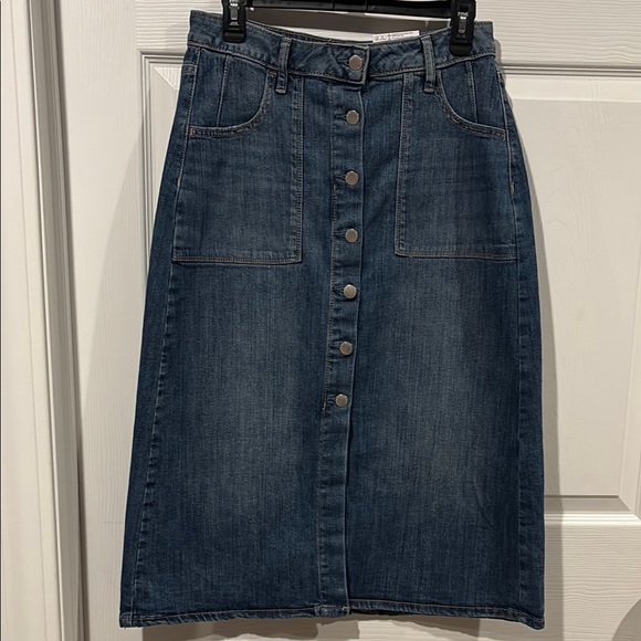 Sonoma Dresses & Skirts - Sonoma Mid-Blue High-Rise Denim Skirt
